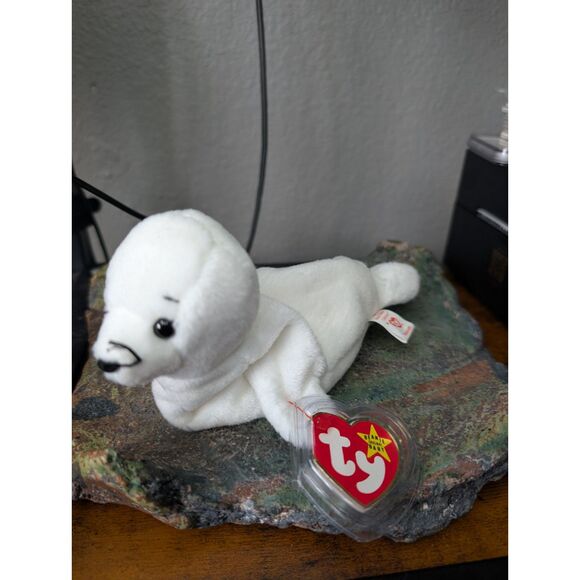 Other - Seamore the Seal – TY Beanie Baby – MWMT – 1993 – Retired – PVC Pellets